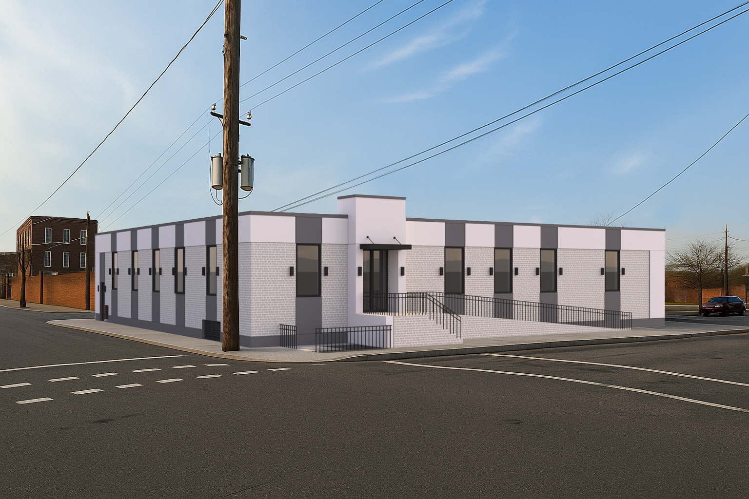 Exterior concept 3 — 256 E. Cawson St