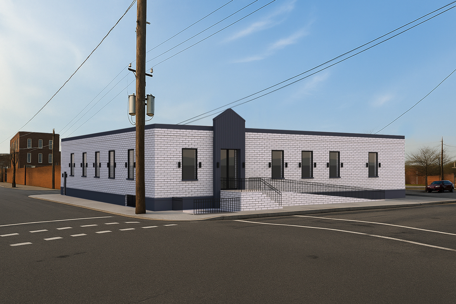 Exterior concept 2 — 256 E. Cawson St